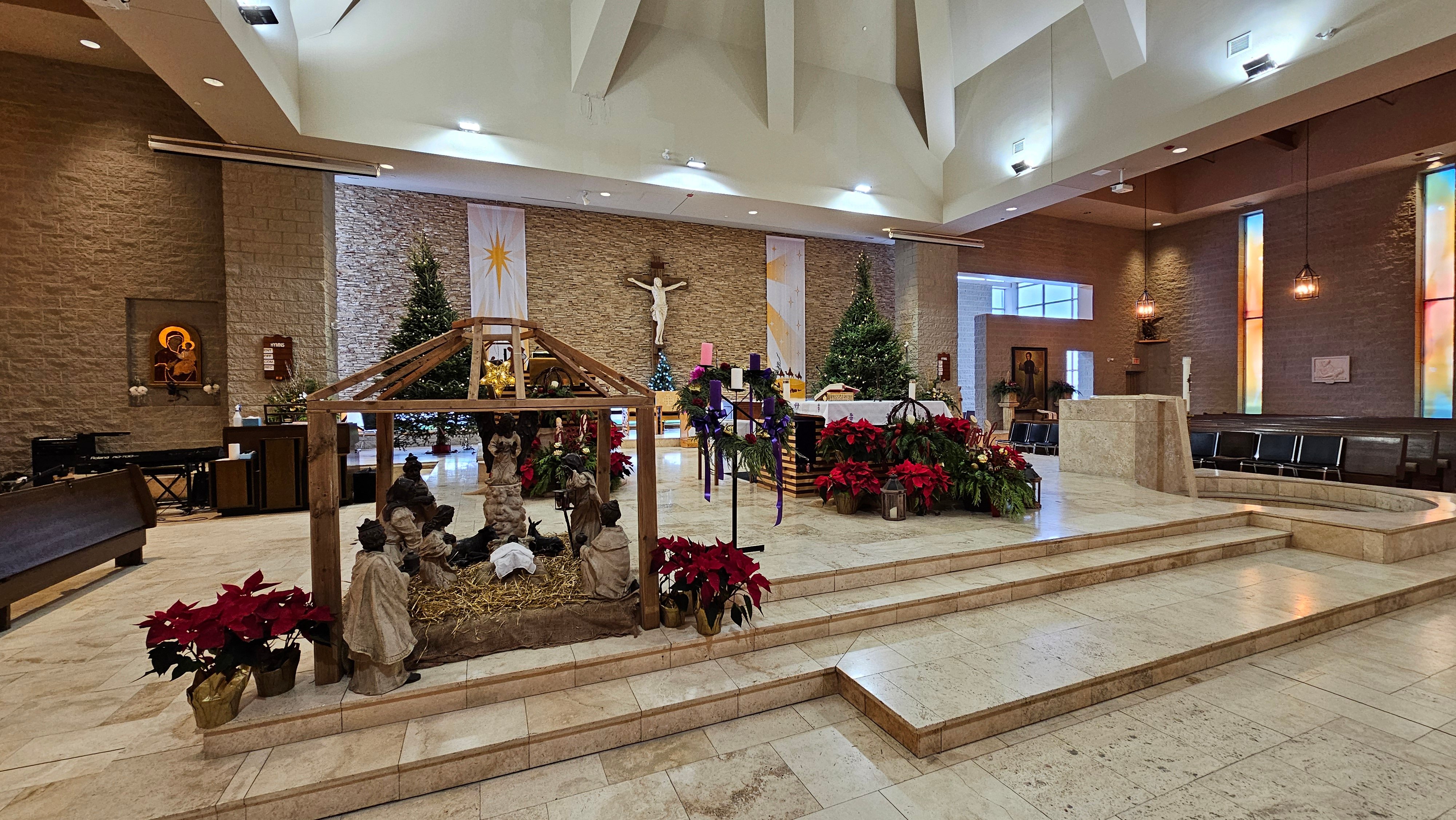 Christmas full altar 2024